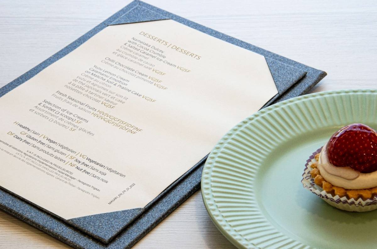 Board menu desserts breakfast 79 massari 6 1