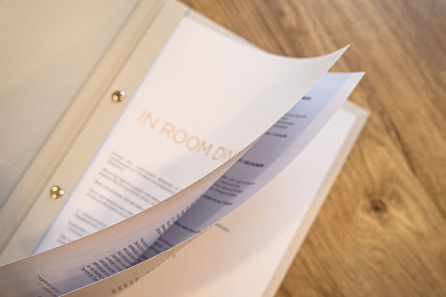 hard cover menu extras room 34 marbella 7