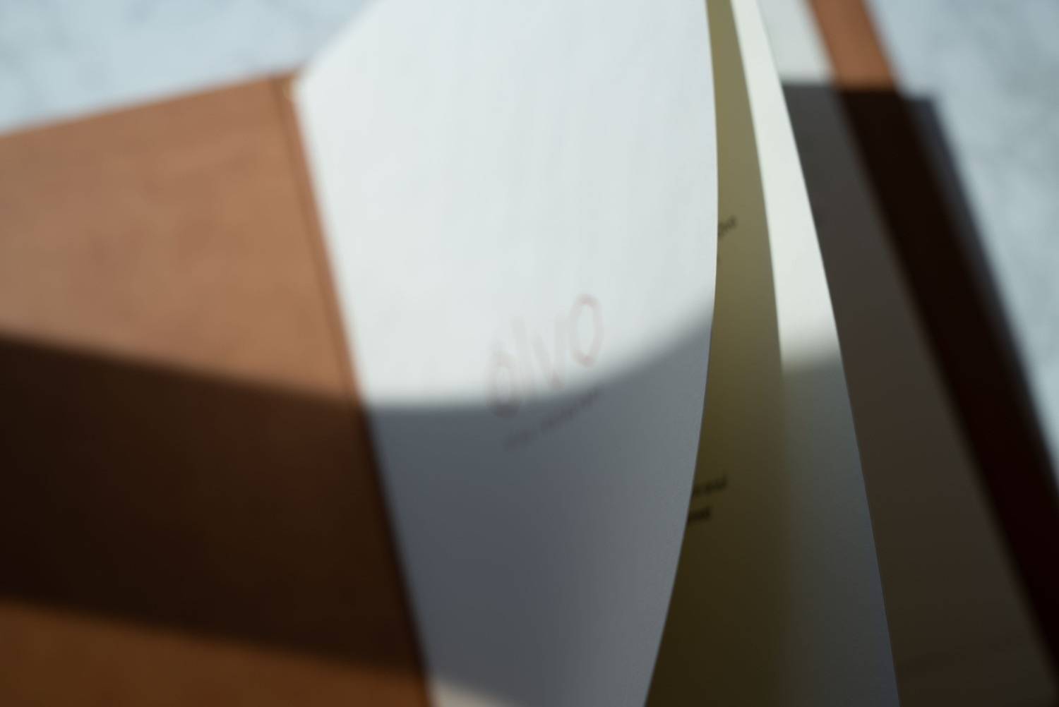 hard cover menu food 7 olvo restaurant 4